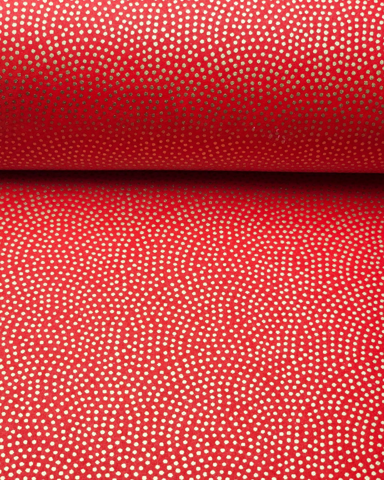 0576 Gold Same-Komon Design on Red