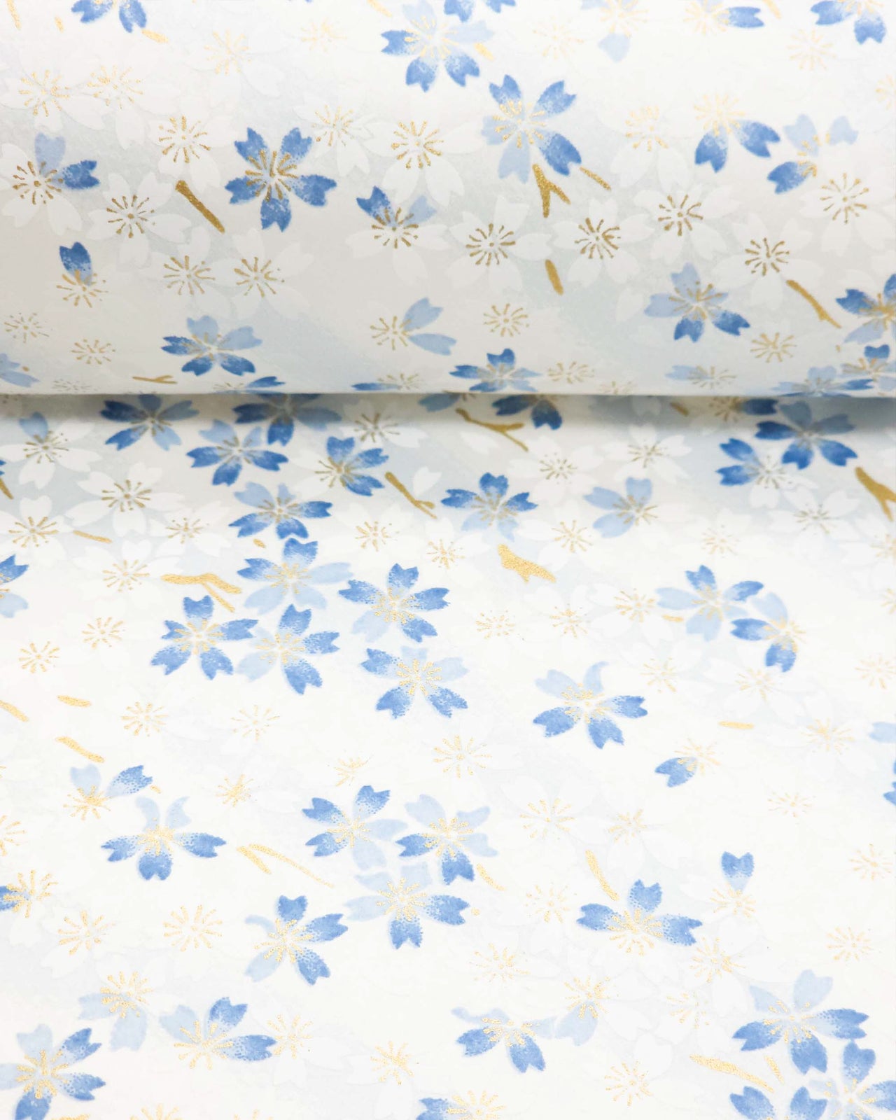 0724 Light Blue Cherry Blossoms