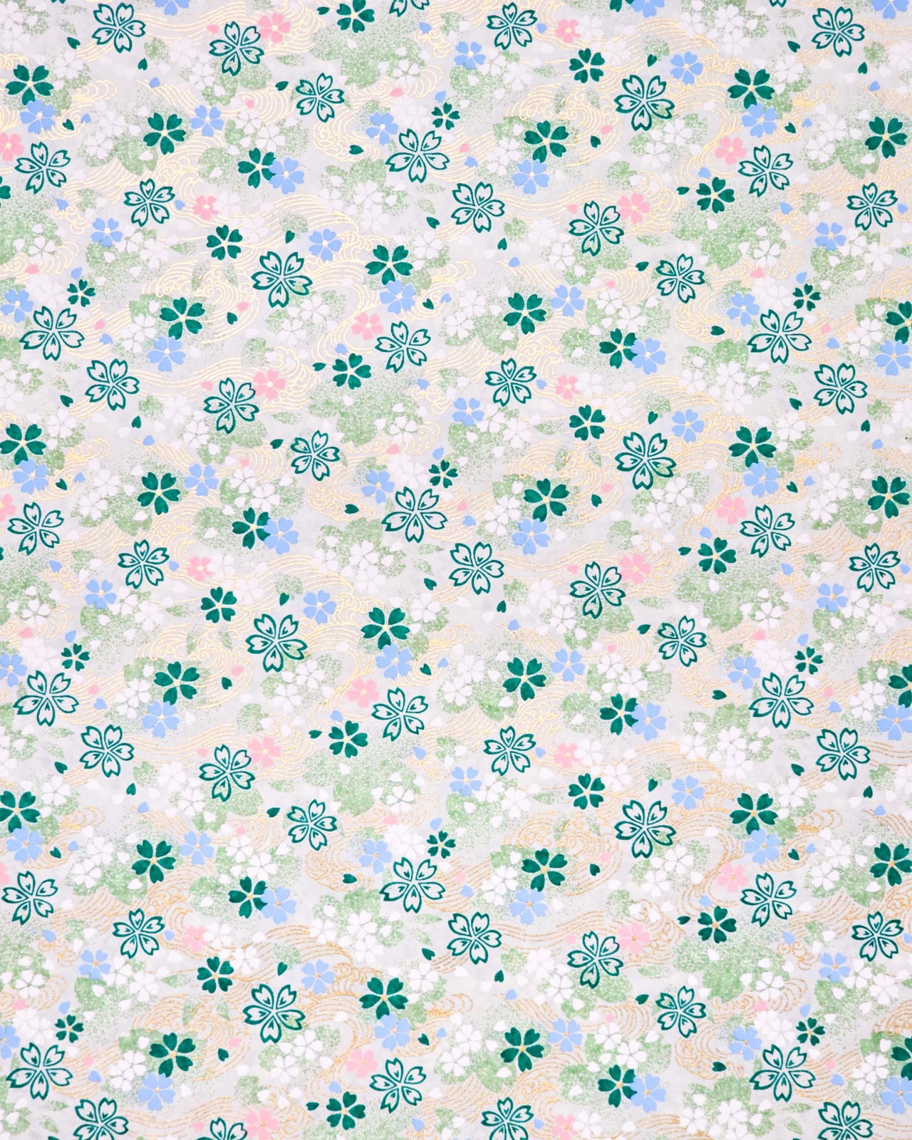 0221 Green Cherry Blossoms
