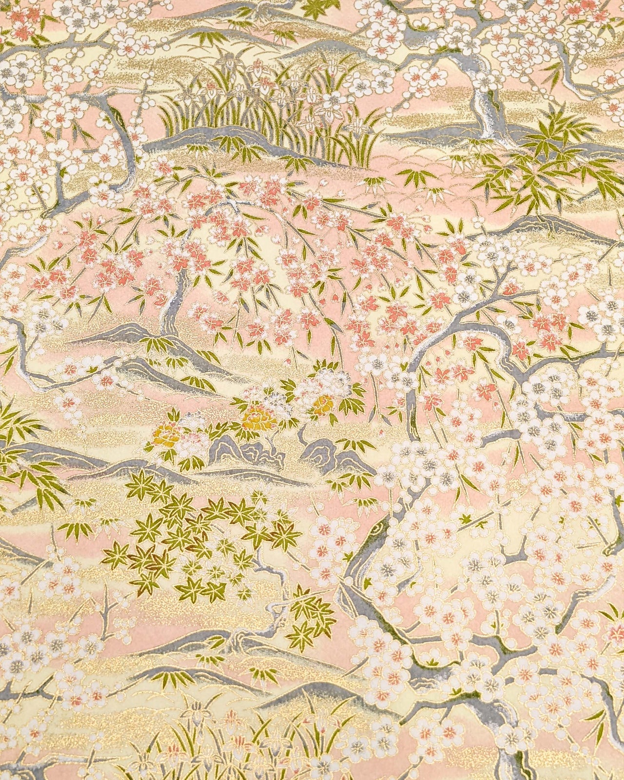 0531 Blossom Tree on Cream