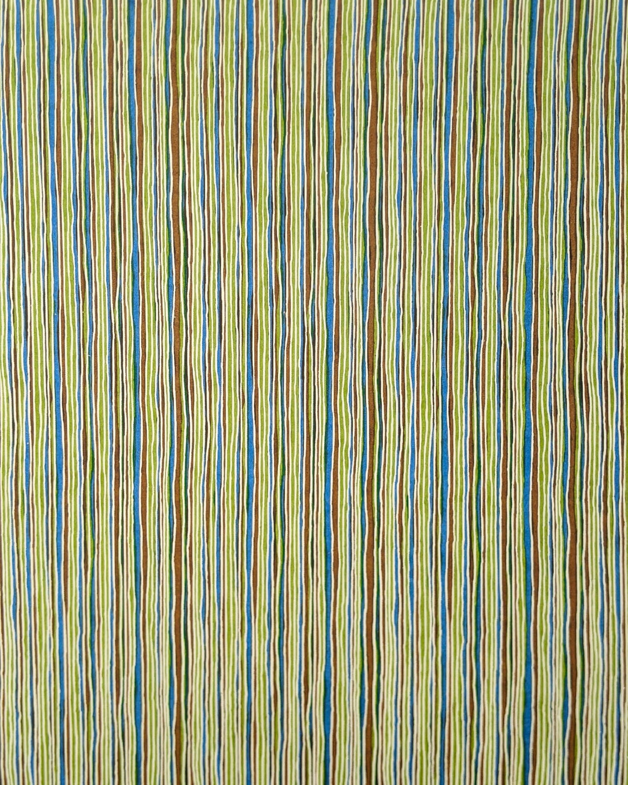 0729 Green & Brown Stripes