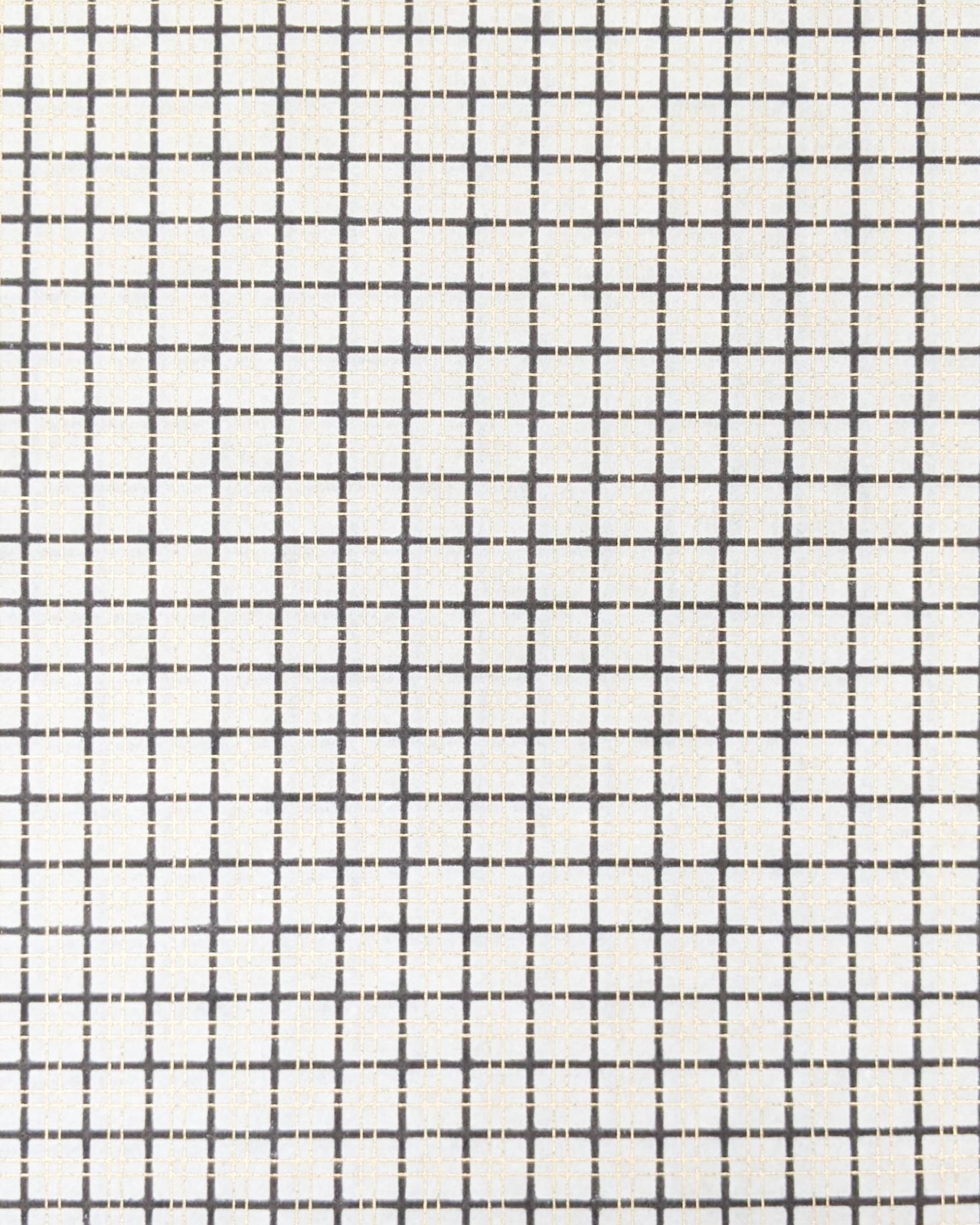 0919 Gray & Gold "Koushi" Lattice on Cream