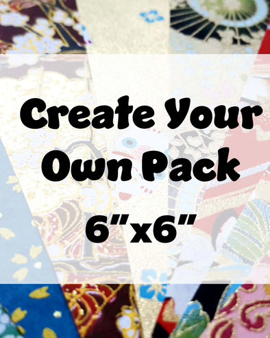Create Your Own Paper Pack (6"x6")