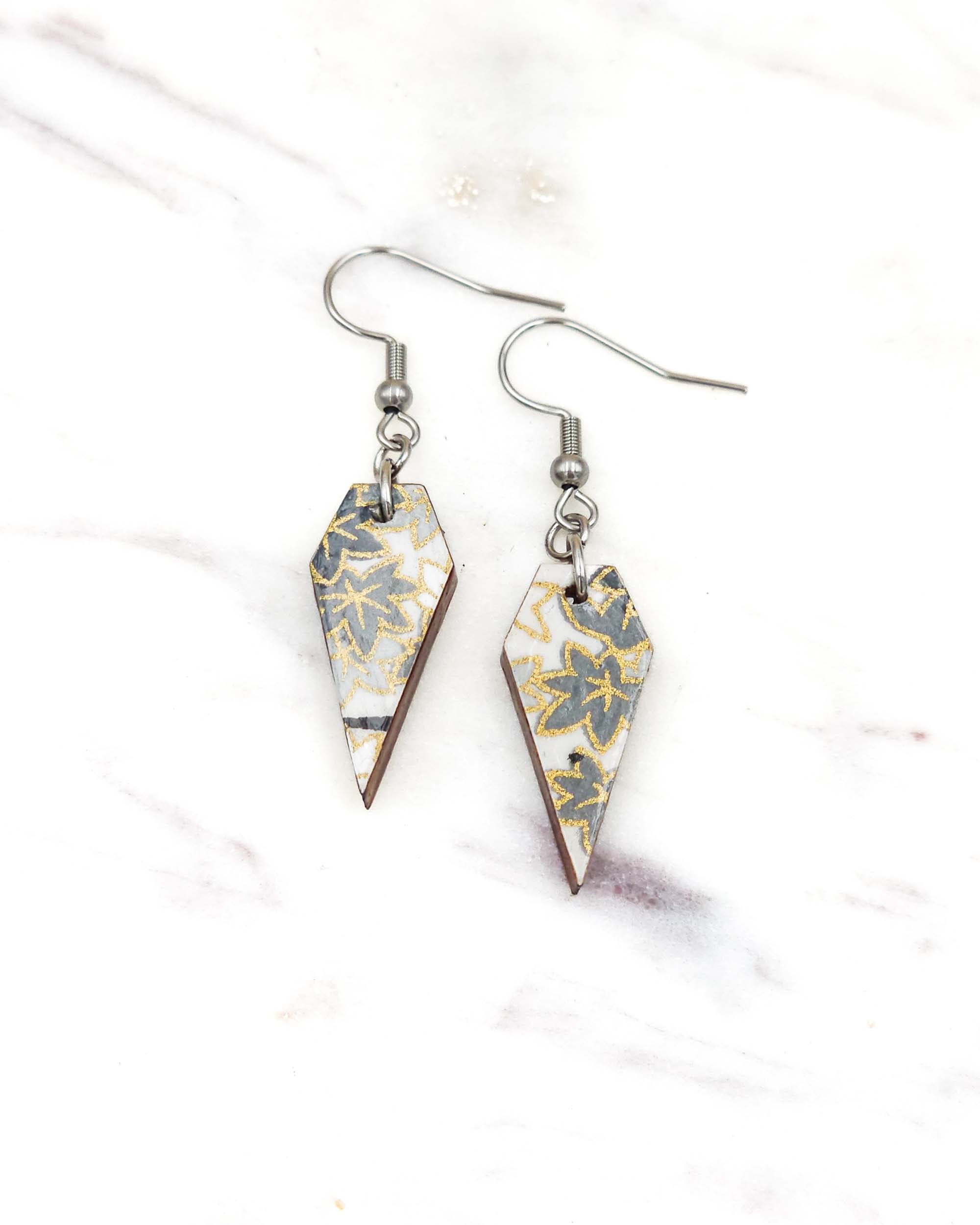 XS Long Diamond Earrings ChibiJay Shop xs-long-diamond-earrings-chibijay-shop