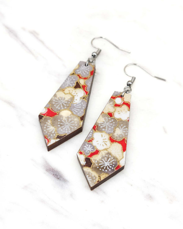 (M) Tapered Bar Earrings