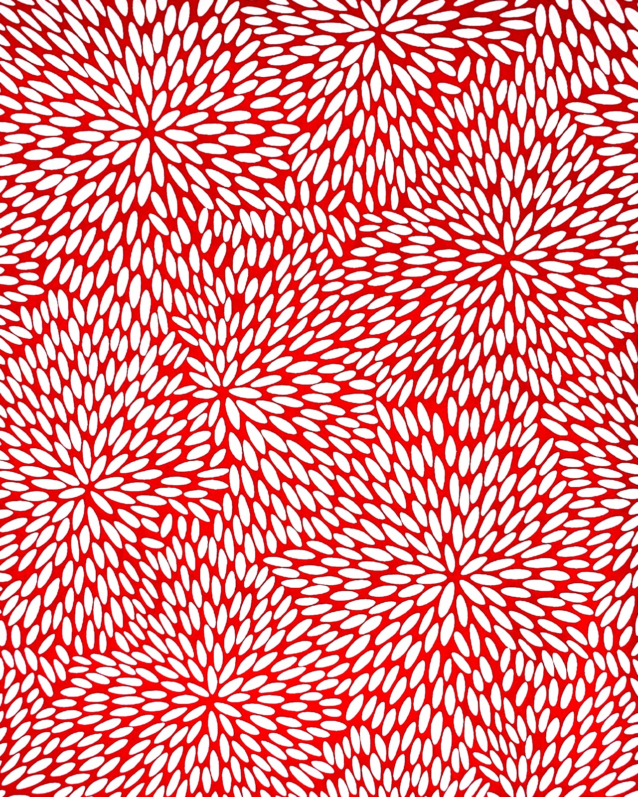 0596 White Bursts on Red