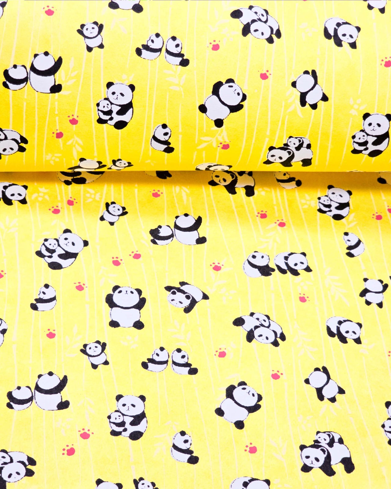 0690 Pandas on Yellow