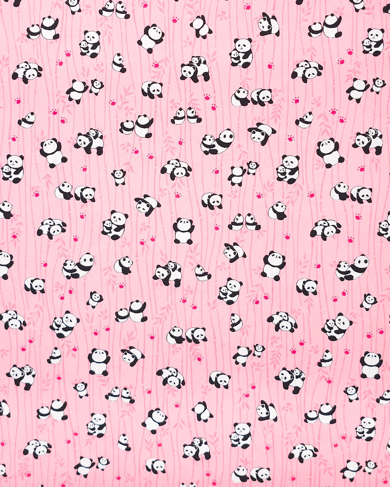 0695 Pandas on Pink