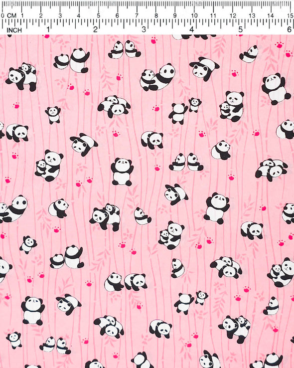 0695 Pandas on Pink