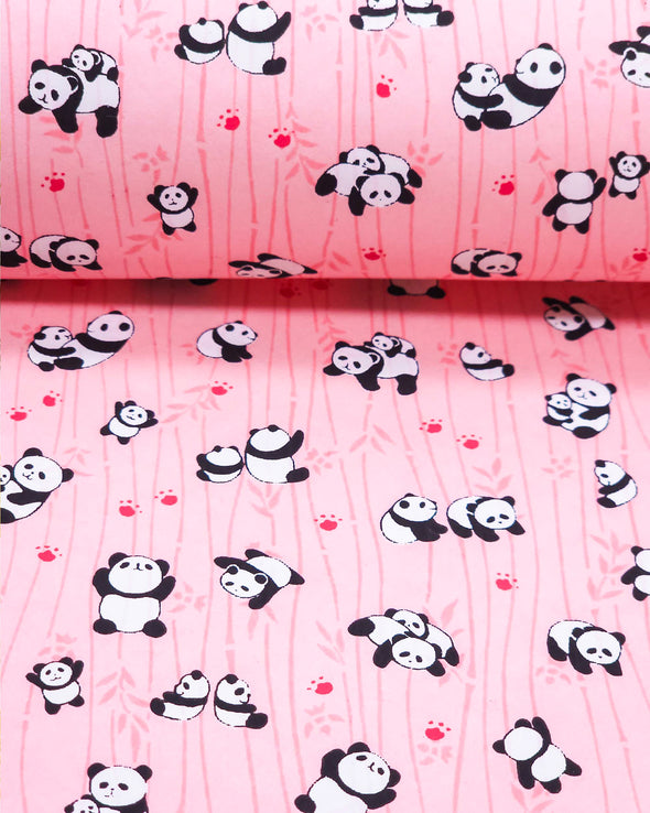 0695 Pandas on Pink
