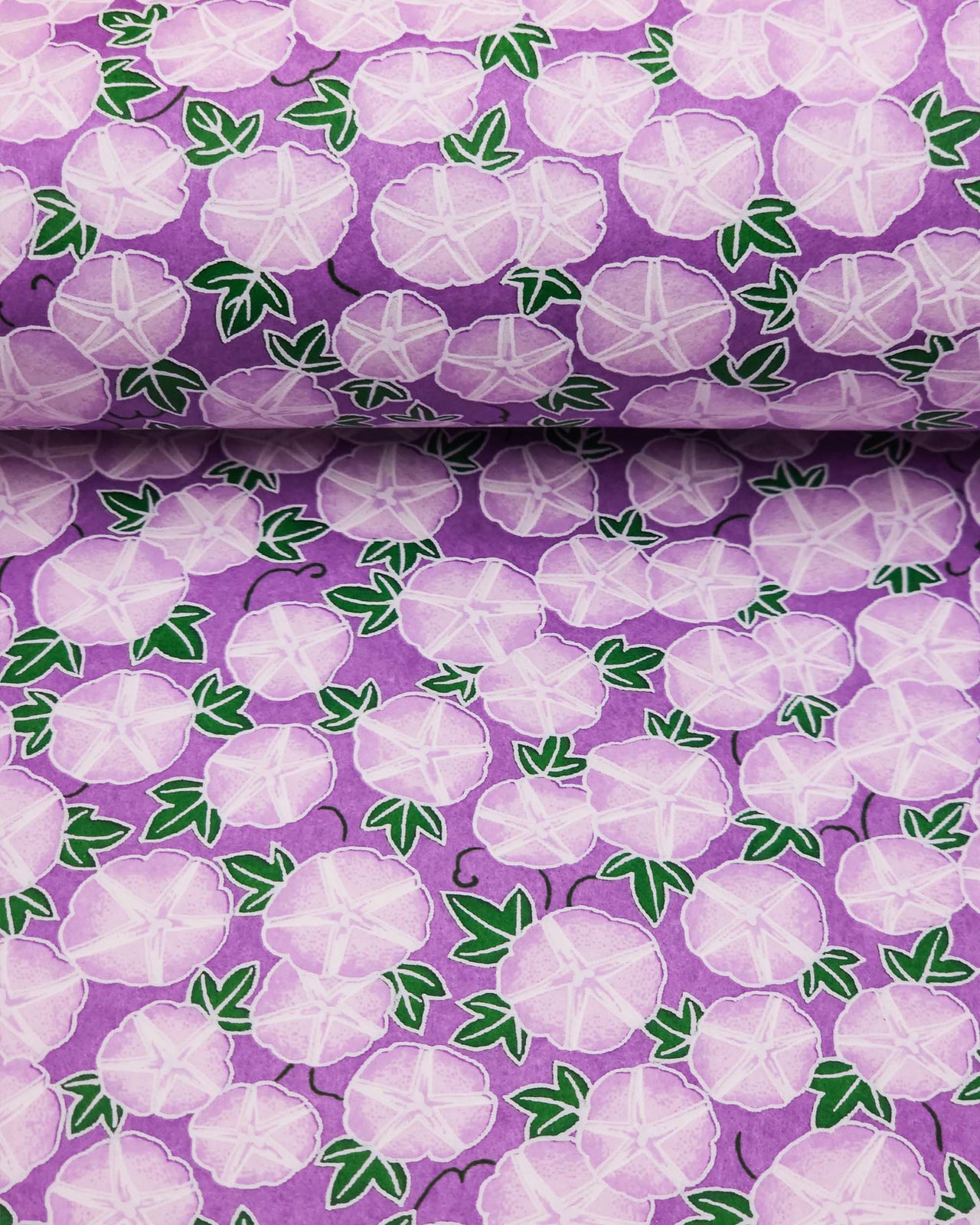 0784 Purple Morning Glory Flowers