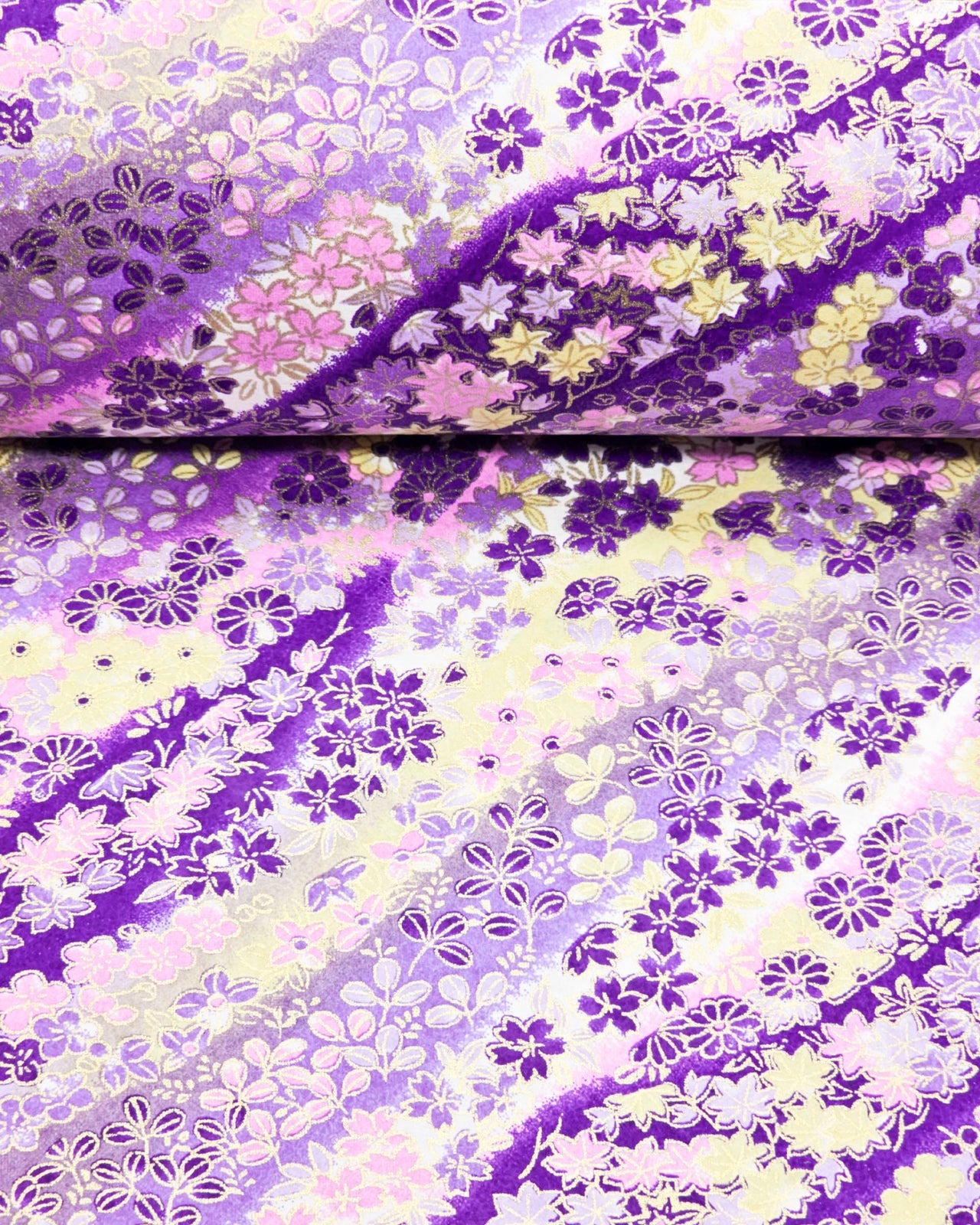 0832 Purple & Yellow Assorted Flowers