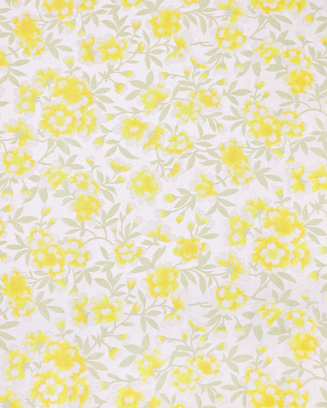 0240 Yellow Flowers on Pearlescent White