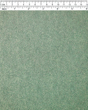 Japanese chiyogami paper featuring a very small metallic gold "same komon" (sharkskin) design on a dark green background.