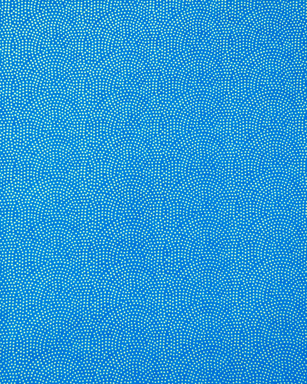 Japanese chiyogami paper featuring a metallic gold "same komon" (sharkskin) design on a blue background. 