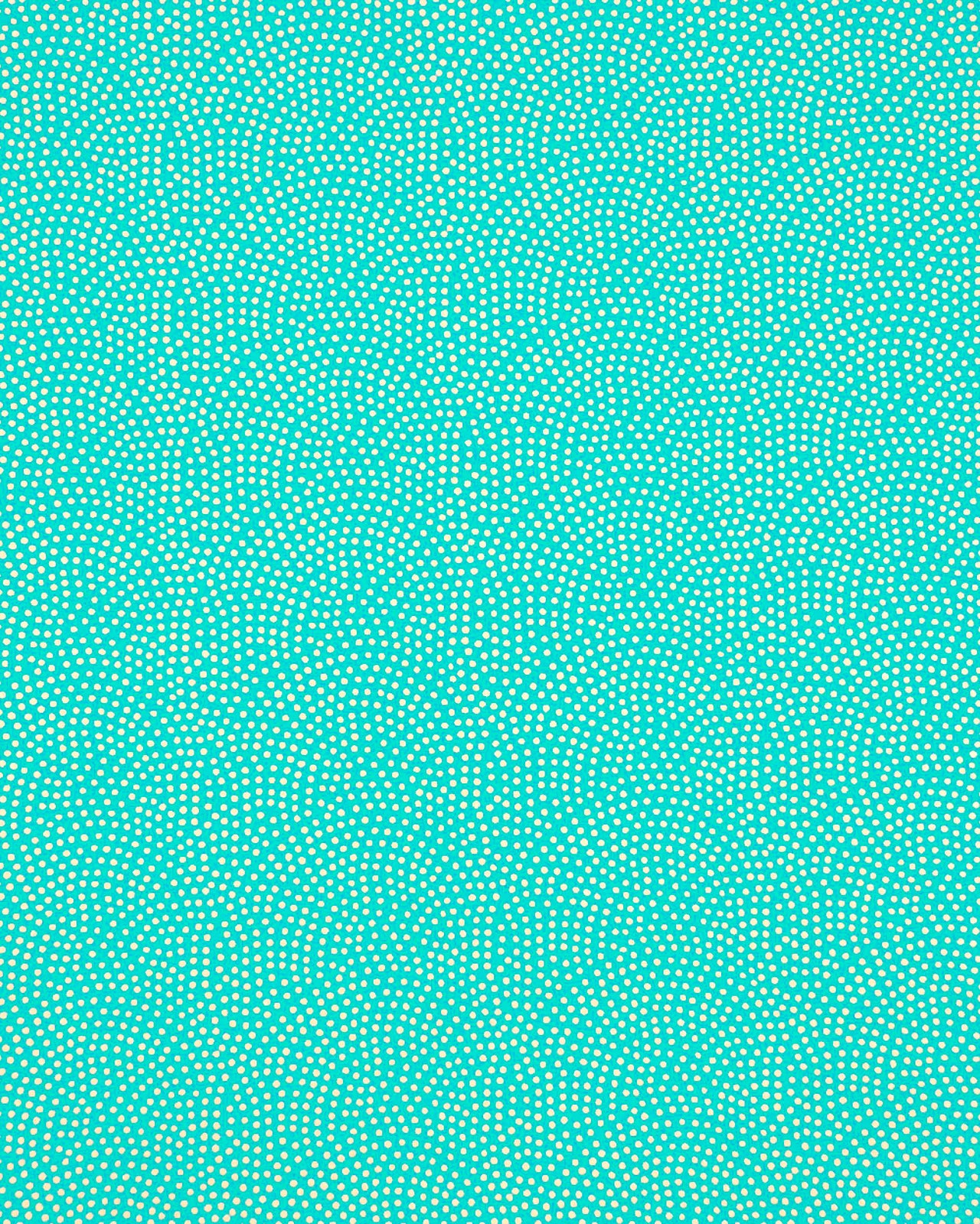 Japanese chiyogami paper featuring a metallic gold "same komon" (sharkskin) design on a bright turquoise background.