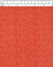 Japanese chiyogami paper featuring a metallic gold "same komon" (sharkskin) design on a maroon red background.