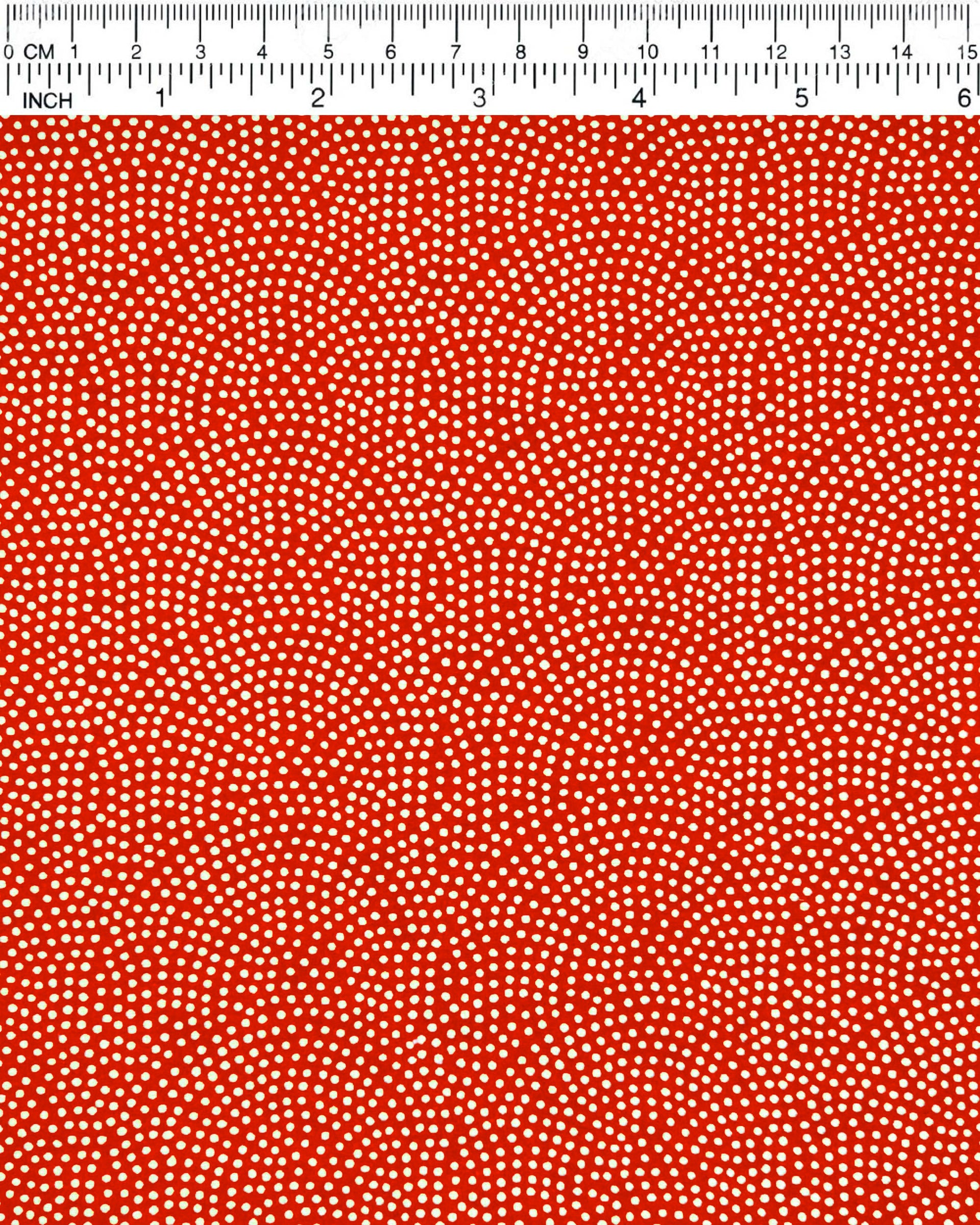 Japanese chiyogami paper featuring a metallic gold "same komon" (sharkskin) design on a maroon red background.