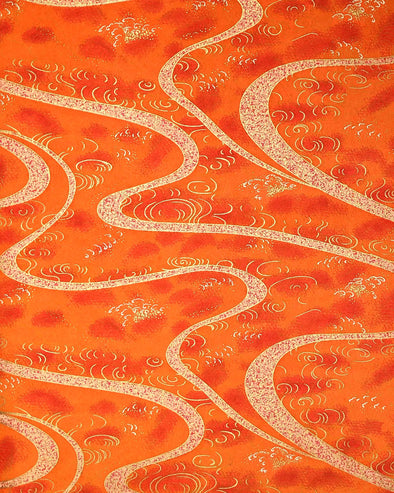 0297 Orange Swirls