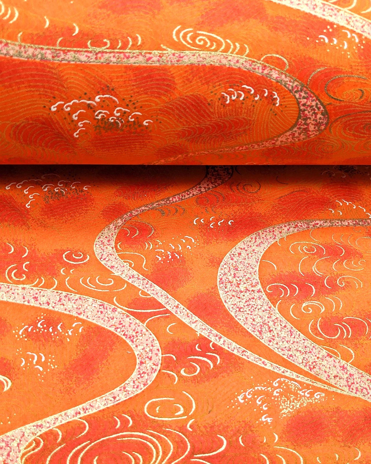 0297 Orange Swirls