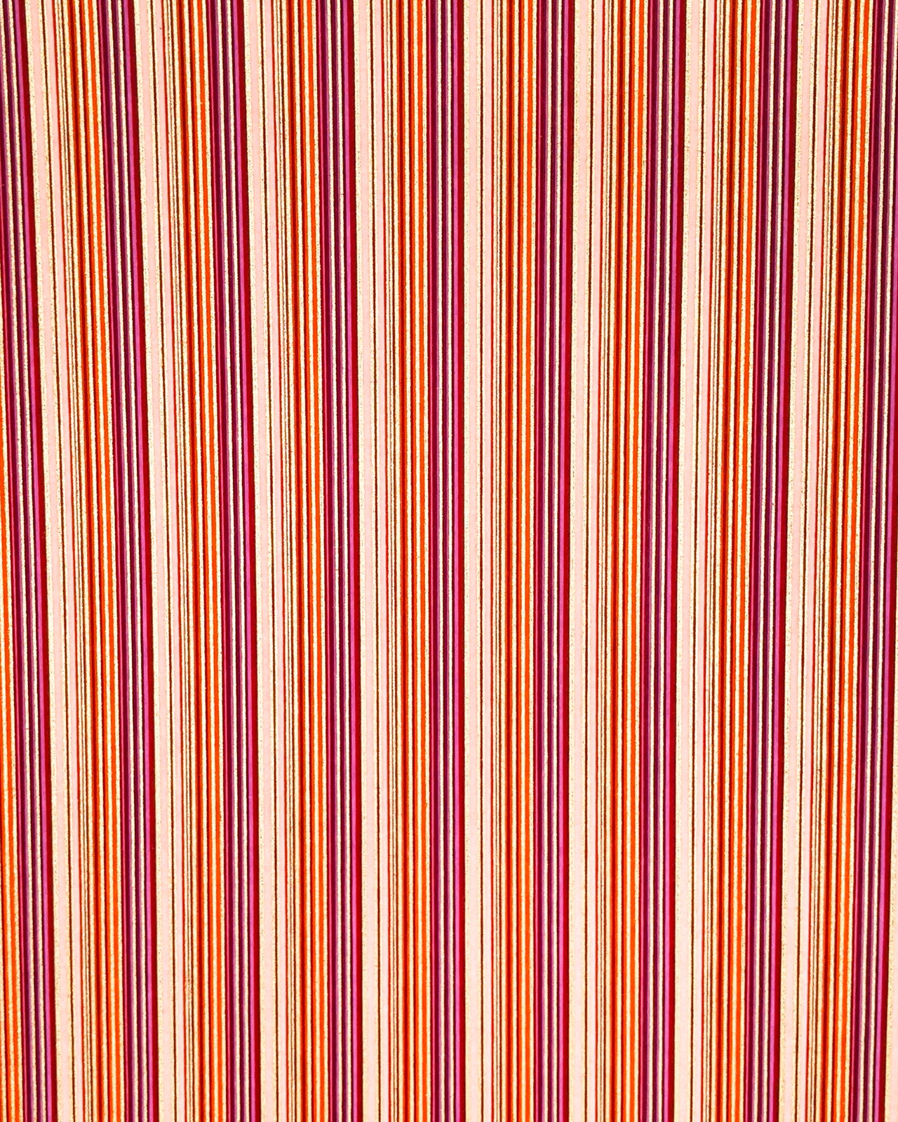 0490 Orange & Pink Stripes