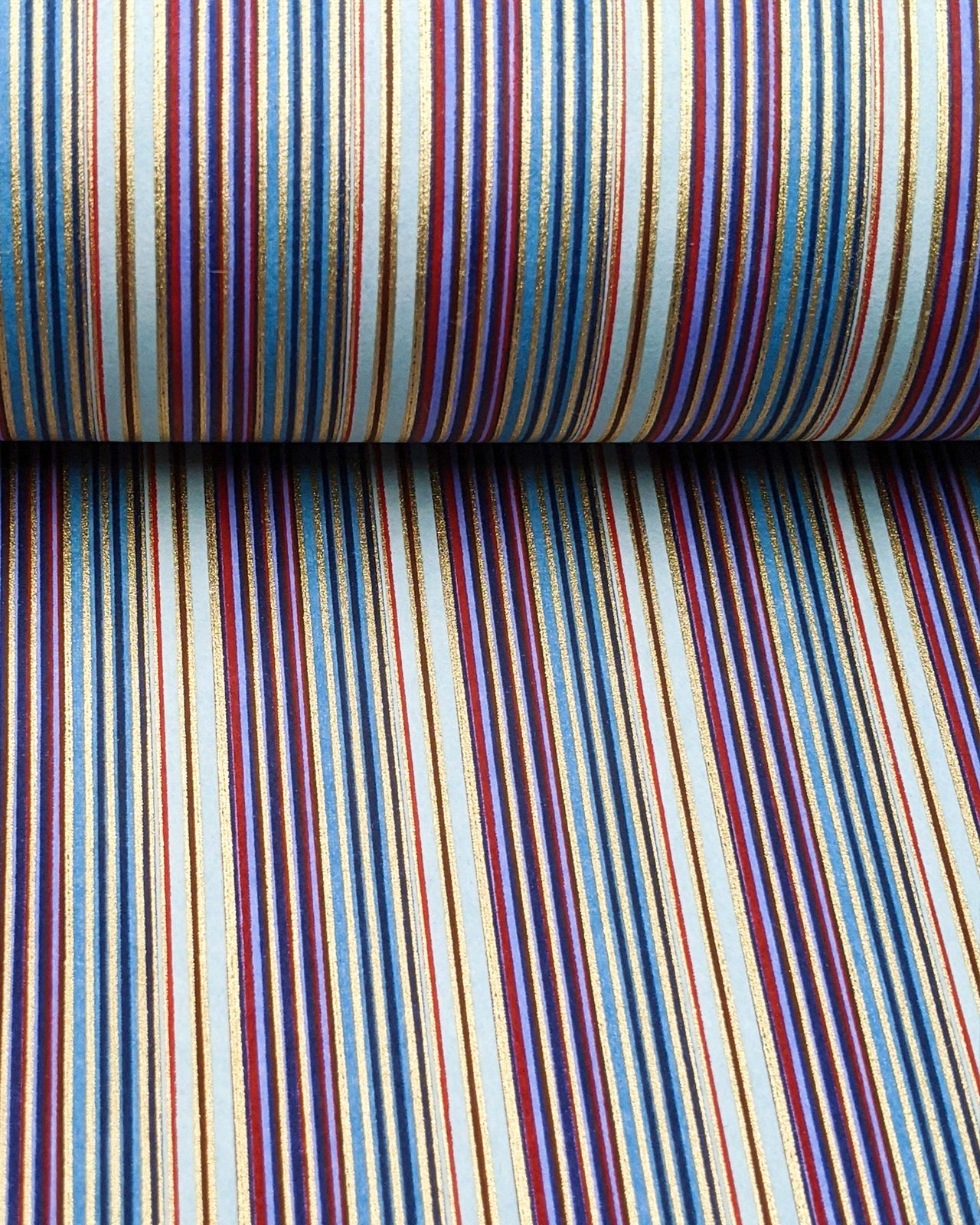 0492 Blue & Purple Stripes