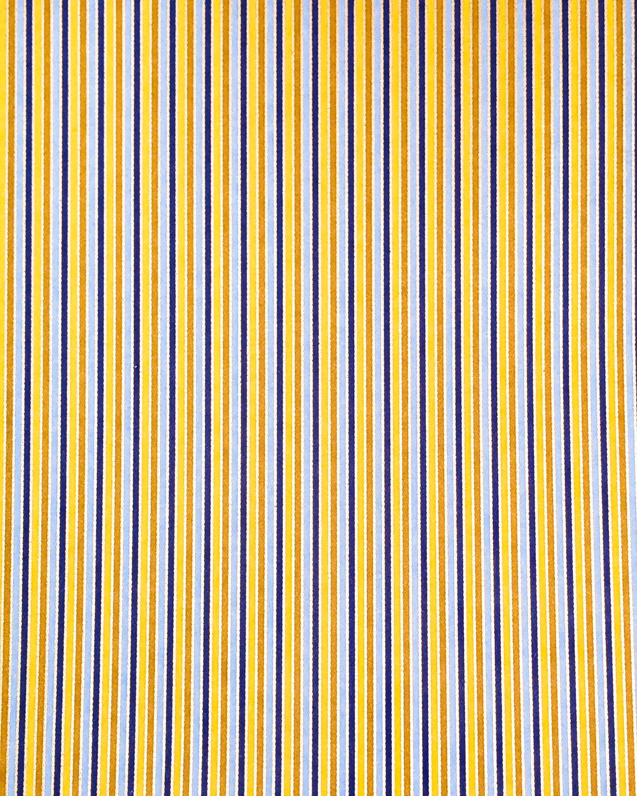 0493 Yellow & Blue Stripes