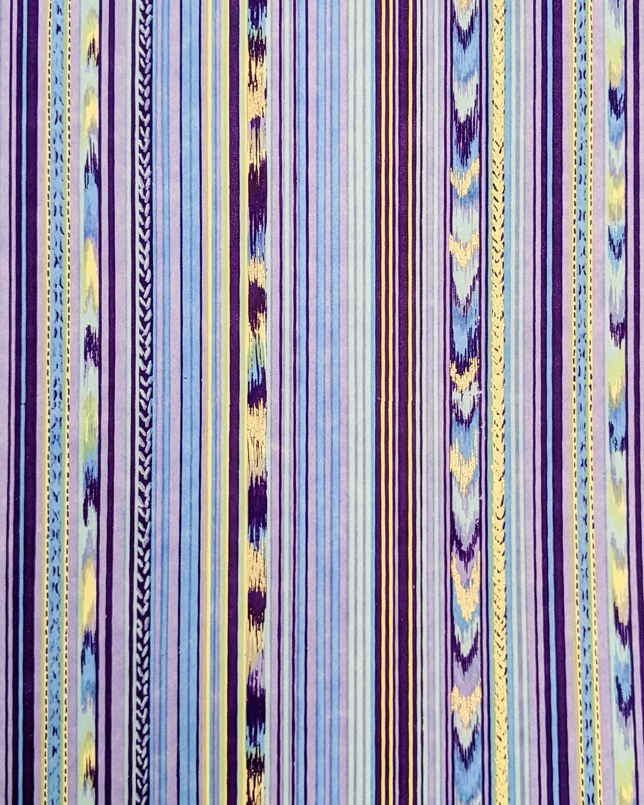 0496 Purple & Blue Stripes