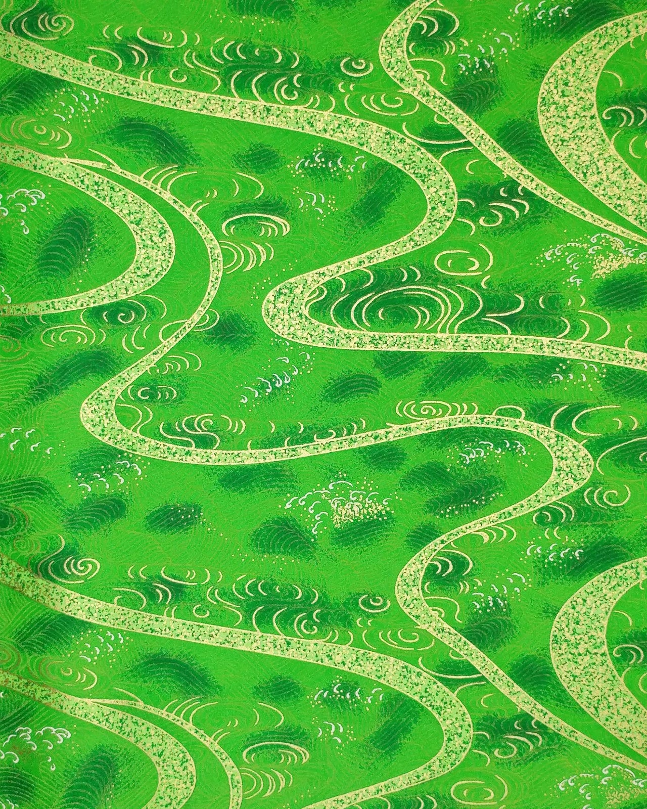 0660 Green Swirls