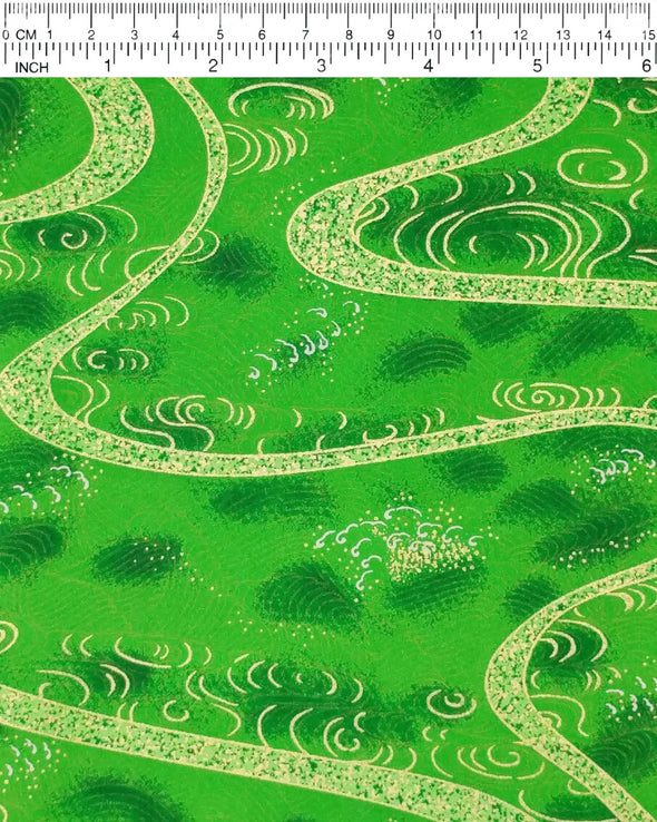 0660 Green Swirls