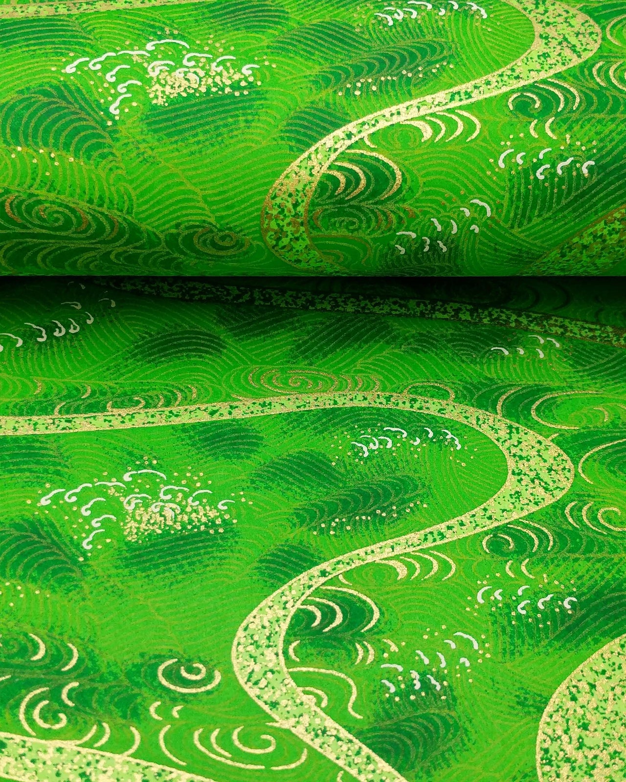 0660 Green Swirls