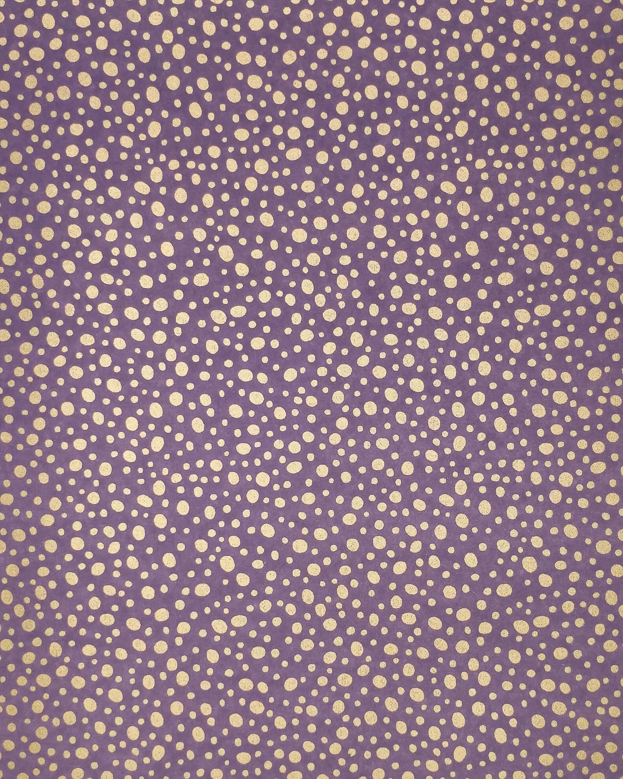 0846 Gold Dots on Purple