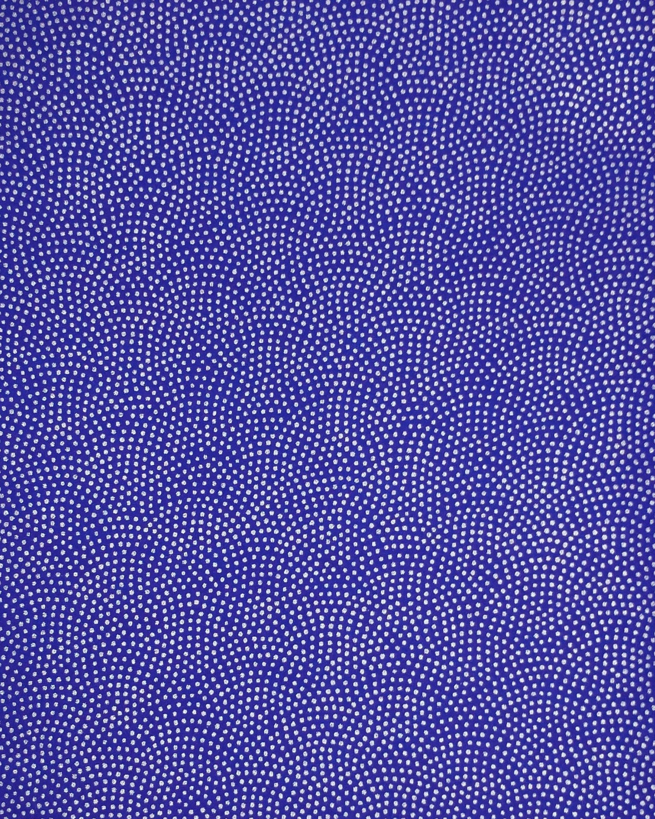 0864 Silver Same-Komon Design on Blue