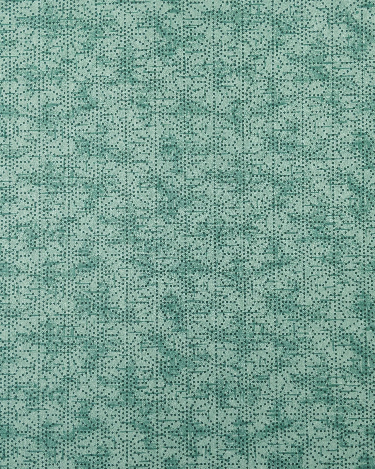 0925 Dotted Green "Asanoha" Design