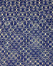 Japanese chiyogami paper featuring a metallic gold traditional hishi design on a dark blue background. 