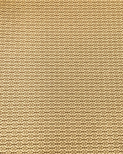 Japanese chiyogami paper featuring a metallic gold oval shippo design with a floral motif in the center.